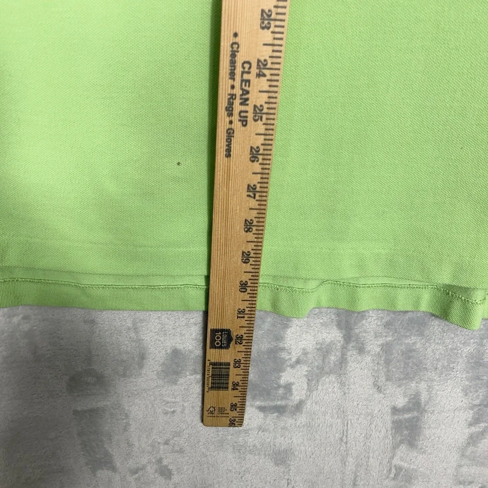 Polo Ralph Lauren‎ Polo Shirt Mens XL Lime Green Pink Pony Golf Preppy Cotton
